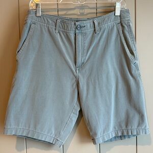 VALOR MEN'S GREEN GRAY BLUE GOLF SHORTS SIZE 30